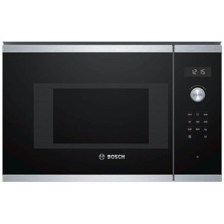 Bosch Serie 6 BFL524MS0 Microwave Oven - Elegant Stainless Steel Design, Efficient Cooking & Modern Technology!